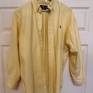 Ralph Lauren Classic Fit Yellow Shirt